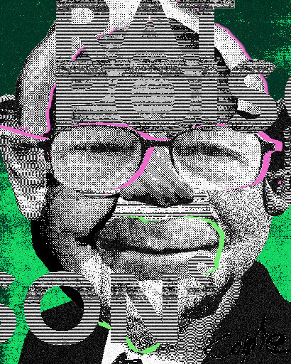 Warren Buffett - Decentral Eyes - Variant 01 by Coldie