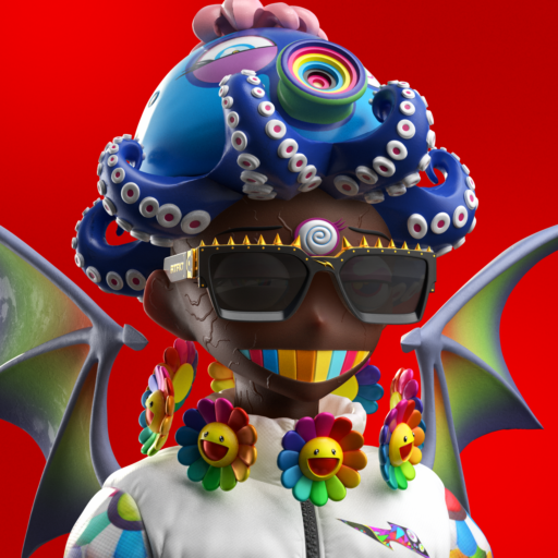 CloneX #16891 by RTFKT x Takashi Murakami
