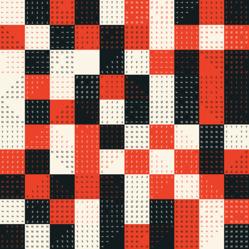 Themes and Variations #444 by Vera Molnár