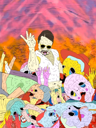 salt bae and his corpse supper by diewiththemostlikes