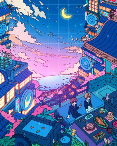 Sakura Diner by Seerlight