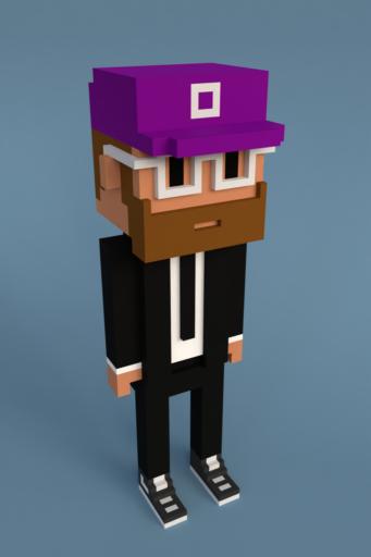 Meebits with Hat Cap