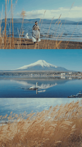 The Girl & The Swan | 少女と白鳥 by Ilan Derech