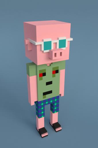 Meebits with Shirt Punk Tee