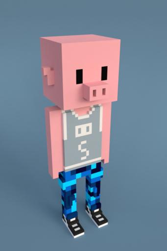 Meebits with Shirt Snoutz Jersey