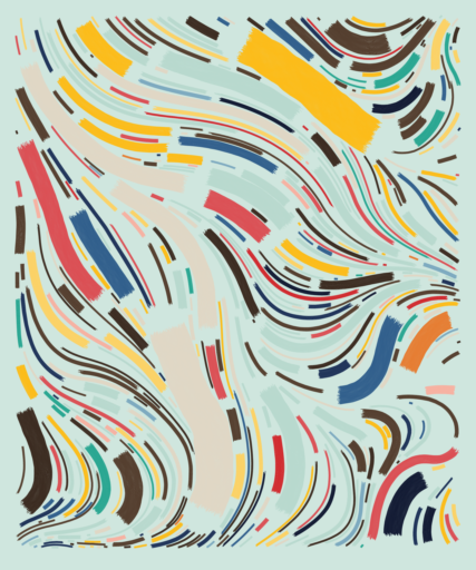 Fidenza #870 by Tyler Hobbs