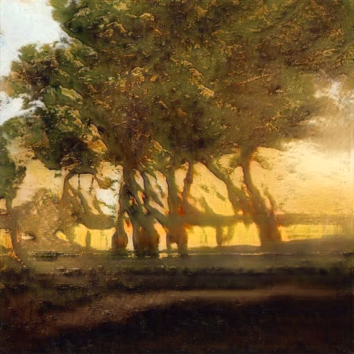 AI Generated Landscape Paintings by Robbie Barrat