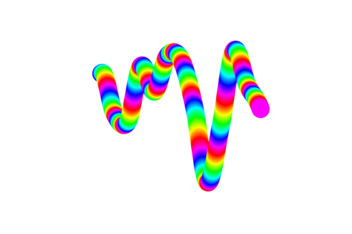 Chromie Squiggle with Spectrum HyperRainbow